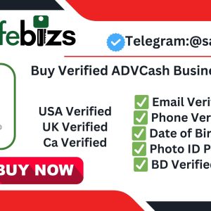 Buy Verified ADVCash Business Account