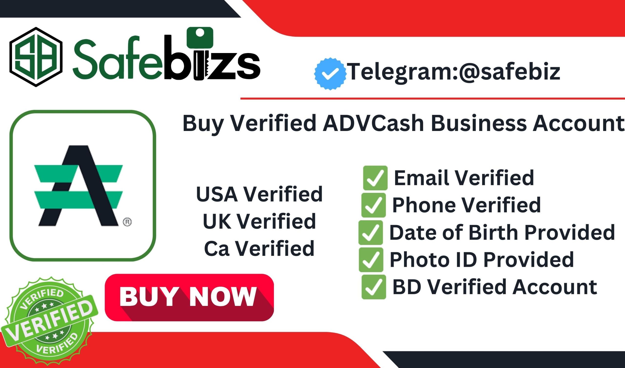 Buy Verified ADVCash Business Account